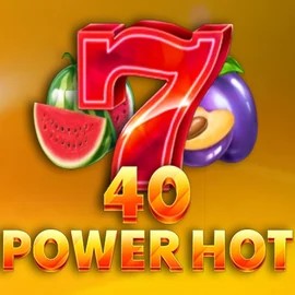 40 Power Hot logo by Amusnet Interactive at SpinLander Casino