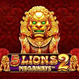 Slots logo of 5 Lions Megaways 2 from Pragmatic Play at SpinLander Casino