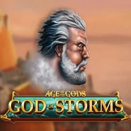 Age Of The Gods: God of Storms casino game by Playtech – featured logo at SpinLander Casino
