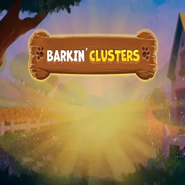 Barkin Clusters slot logo by Greentube at SpinLander Casino