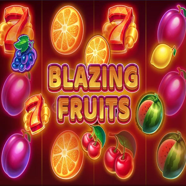 Blazing Fruits slot visual from Inbet Games available on spin-lander-casino.com
