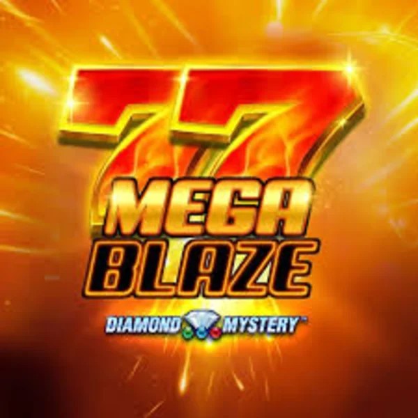 Diamond Mystery Mega Blaze slot visual from Greentube available on spin-lander-casino.com