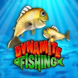 Dynamite Fishing slot logo by Inspired Gaming at SpinLander Casino