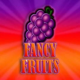 Fancy Fruits slot logo by Gamomat at SpinLander Casino
