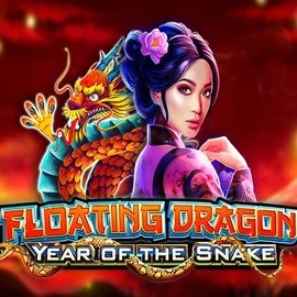 Floating Dragon Year of the Snake logo – Slots by Pragmatic Play at SpinLander Casino