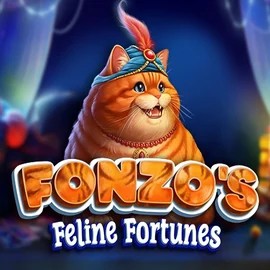 Fonzos Feline Fortunes slot icon by Pragmatic Play, available at SpinLander Casino