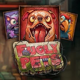 Fugly Pets game by Stakelogic – logo hosted on SpinLander Casino