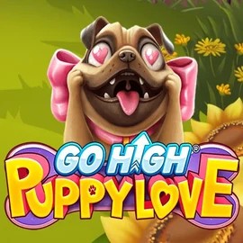 Go High Puppy Love logo by RubyPlay SpinLander Casino