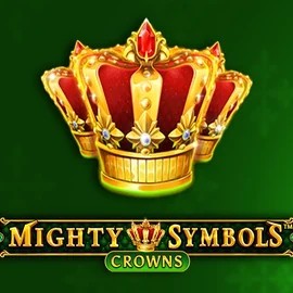 Mighty Symbols Crowns online game logo by Wazdan on spin-lander-casino.com