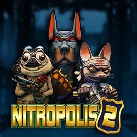 Nitropolis 2 logo by ELK Studios at SpinLander Casino
