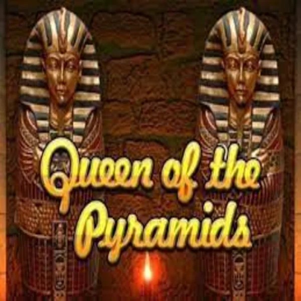 Queen of the Pyramids by Playtech, showcased at spin-lander-casino.com – game logo