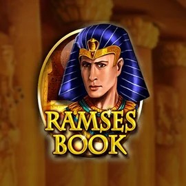 Official Slots logo: Ramses Book Deluxe by Gamomat at SpinLander Casino