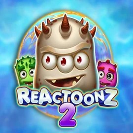 Reactoonz 2 casino game by Play'n GO – featured logo at SpinLander Casino