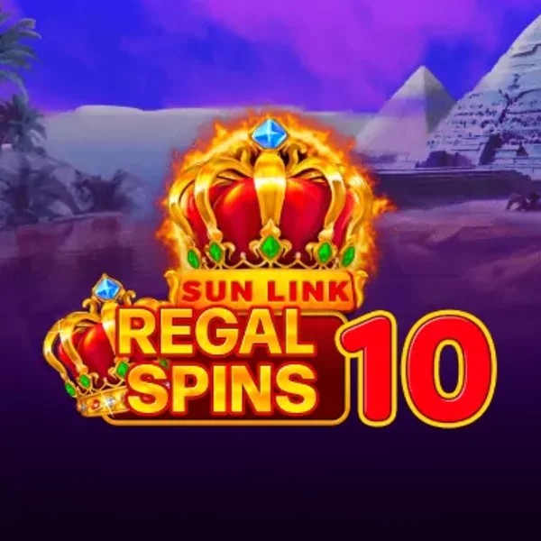 Regal Spins 10 slot icon by PatePlay, available at SpinLander Casino