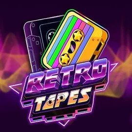 Retro Tapes logo by Push Gaming SpinLander Casino