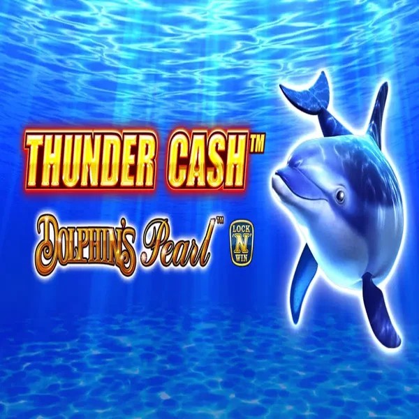 Thunder Cash Dolphins Pearl game by Novomatic – logo hosted on SpinLander Casino