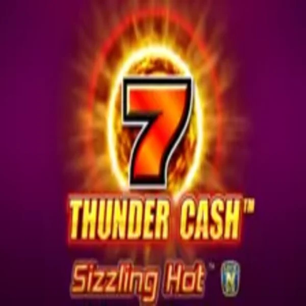 Slots logo of Thunder Cash Sizzling Hot from Novomatic at SpinLander Casino