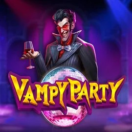 Vampy Party game by Pragmatic Play – logo hosted on SpinLander Casino