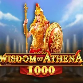 Enjoy Wisdom of Athena 1000 by Pragmatic Play – logo hosted on spin-lander-casino.com